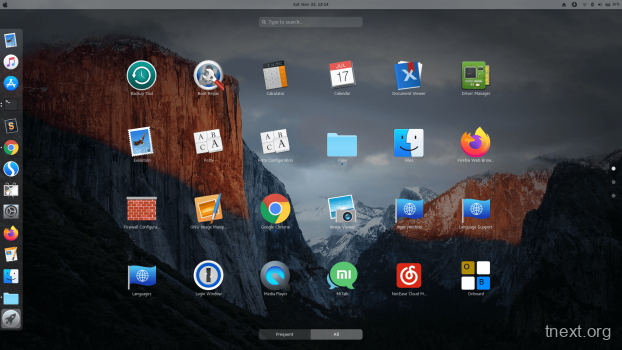 Matrixinfo | linuxmint gnome