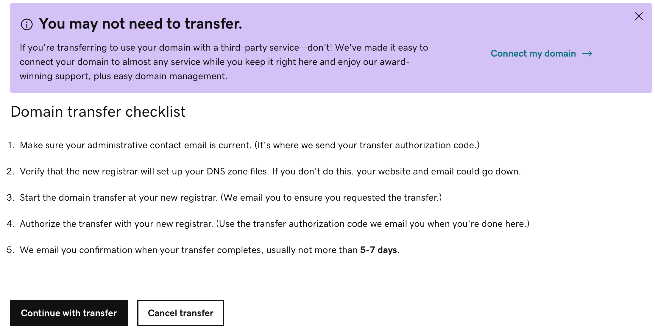 Migrate Goddady domain name to Namesilo domain name service provider, MatrixInfo